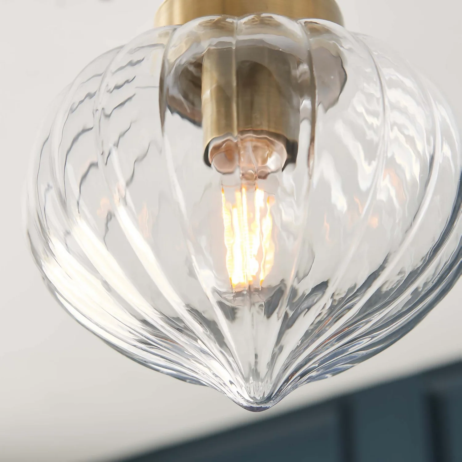 Addington Semi Flush Light - Brass Addington Semi Flush Light - Brass -Homebase Sales Store 13794259 8154957104354633
