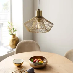 Kimberley Pendant Light - Gold -Homebase Sales Store 13794261 1454957104818643