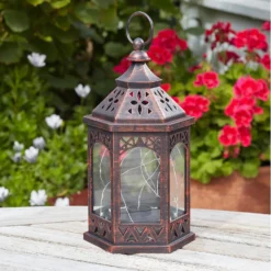 Firefly Moroccan Bronze Lantern -Homebase Sales Store 13836358 1234982505840090