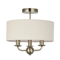 Chippenham 3 Light Flush Ceiling Light -Homebase Sales Store 13864149 4934977253672944