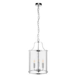 Chester 3 Light Pendant - Chrome -Homebase Sales Store 13865024 2034977253670832
