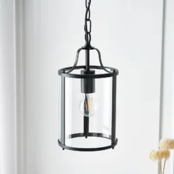 Chester Single Pendant Light - Black -Homebase Sales Store 13865027 1364977253452939