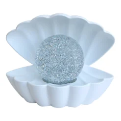 Colour Changing LED Glitter Shell Lamp 4 Colour Changing LED Glitter Shell Lamp -Homebase Sales Store 13892610 1024998572548206