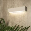 Cannes 10w Outdoor LED Linear Wall Light (IP54) - White 1 Cannes 10w Outdoor LED Linear Wall Light (IP54) - White -Homebase Sales Store 13924359 2044980107653059