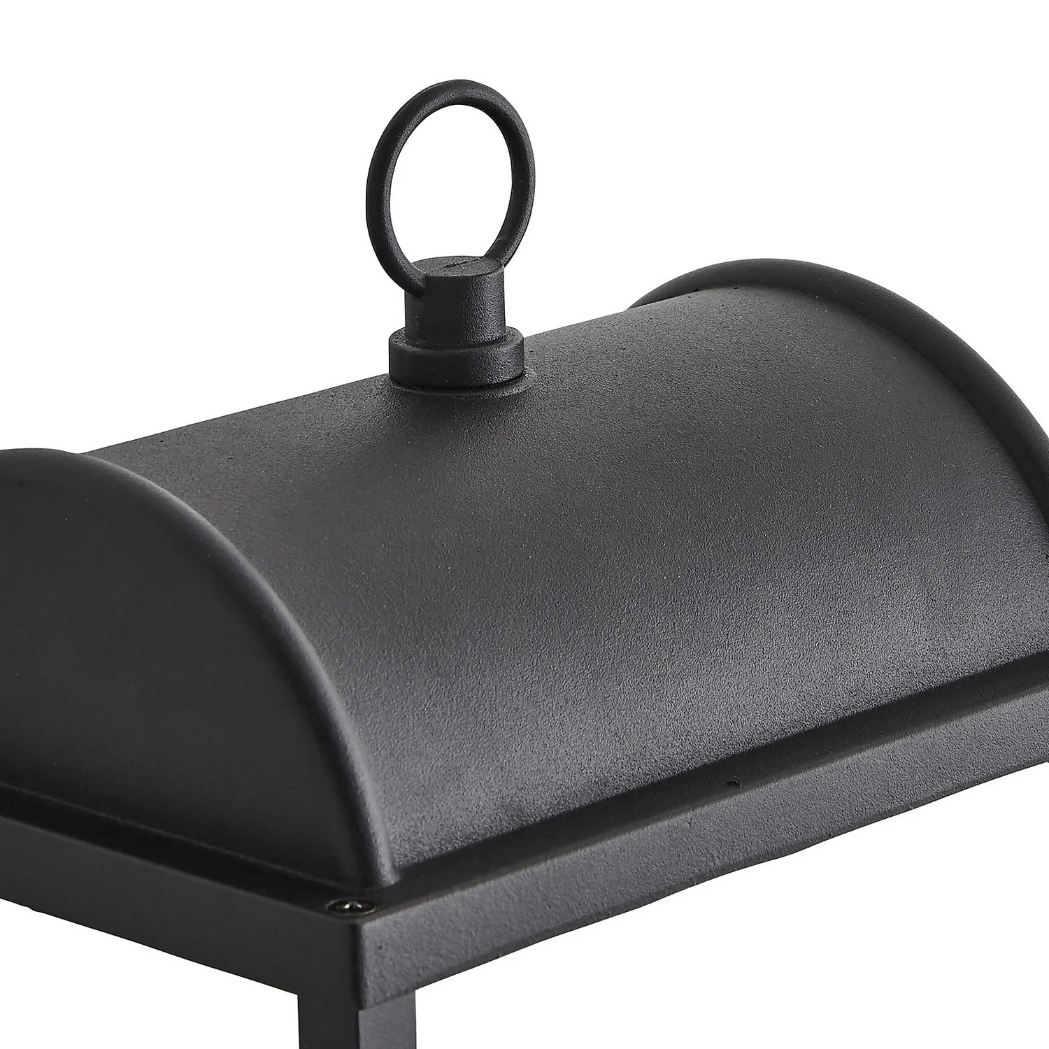 Charlotte E27 Outdoor Box Lantern with Frosted Glass - Black Charlotte E27 Outdoor Box Lantern With Frosted Glass - Black -Homebase Sales Store 13924360 1814980107777889