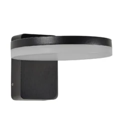 Corte 12w Outdoor LED Wall Light (IP65) - Black -Homebase Sales Store 13924361 1534980109516917