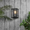 Keb Outdoor Wall Lantern - Black -Homebase Sales Store 13924365 1424980108616242
