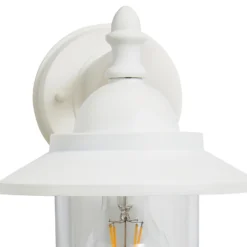 Leek Mini Fisherman's Outdoor Lantern - Ivory -Homebase Sales Store 13924371 1164980108405273