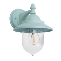 Leek Mini Fisherman's Outdoor Lantern - Mint -Homebase Sales Store 13924372 5364980108385410