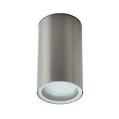 Leto GU10 Porch Light (IP44) - Stainless Steel -Homebase Sales Store 13924376 4704980108751260