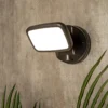 Lynn 1 Light Outdoor Wall Light (IP65) - Dark Grey -Homebase Sales Store 13924377 1254980107885403