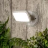 Lynn 1 Light Outdoor Wall Light (IP65) - White -Homebase Sales Store 13924378 3804980107848872