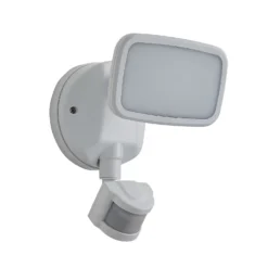 Lynn LED Outdoor Floodlight With PIR Sensor (IP65) - White -Homebase Sales Store 13924379 1484980108747339