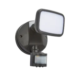 Lynn LED Outdoor Floodlight With PIR Sensor (IP65) - Dark Grey 4 Lynn LED Outdoor Floodlight With PIR Sensor (IP65) - Dark Grey -Homebase Sales Store 13924380 1354980108730776