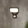 Lynn LED Outdoor Floodlight With PIR Sensor (IP65) - Dark Grey -Homebase Sales Store 13924380 1644980108616125