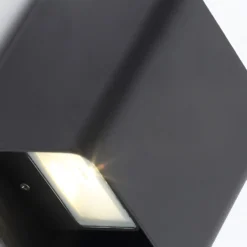 Maui Up-Down LED Outdoor Wall Light - Black -Homebase Sales Store 13924383 2104980108426489