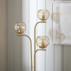 Geneva Floor Lamp - Brass -Homebase Sales Store 13938487 1374981960112145