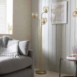 Geneva Floor Lamp - Brass -Homebase Sales Store 13938487 2144981959847344