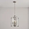 Abott 4 Light Pendant Light - Nickel