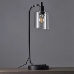 Clancy Table Lamp - Black -Homebase Sales Store 13938501 1494981960265010