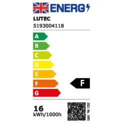 Lutec Qubo RGB LED Outdoor Wall Light With Lutec Connect Technology - Anthracite -Homebase Sales Store 13950214 1875028908329146