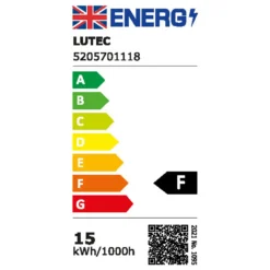 Lutec Polo LED Outdoor Wall Light - Anthracite -Homebase Sales Store 13950219 1705028908332770