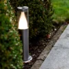 Lutec Virgo LED Outdoor Bollard Light - Stainless Steel -Homebase Sales Store 13950220 6385009445109332