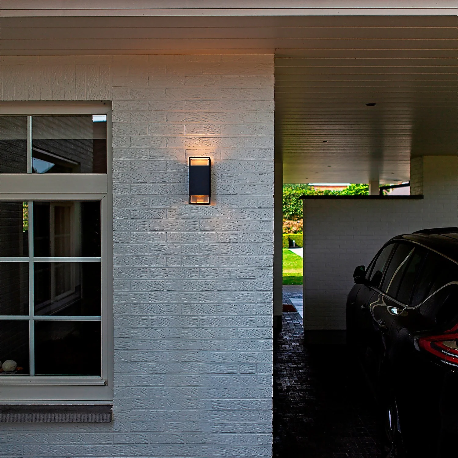 Lutec Ridge 2x GU10 Outdoor Wall Light - Anthracite Lutec Ridge 2x GU10 Outdoor Wall Light - Anthracite -Homebase Sales Store 13950221 1184993071779238