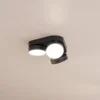 Lutec Stanos LED Indoor Ceiling Light With Lutec Connect Technology - Black - IP20 -Homebase Sales Store 13950224 6604993071626733