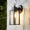 Ceres Outdoor Lantern Wall Light - Black -Homebase Sales Store 13956094 2124995190037382
