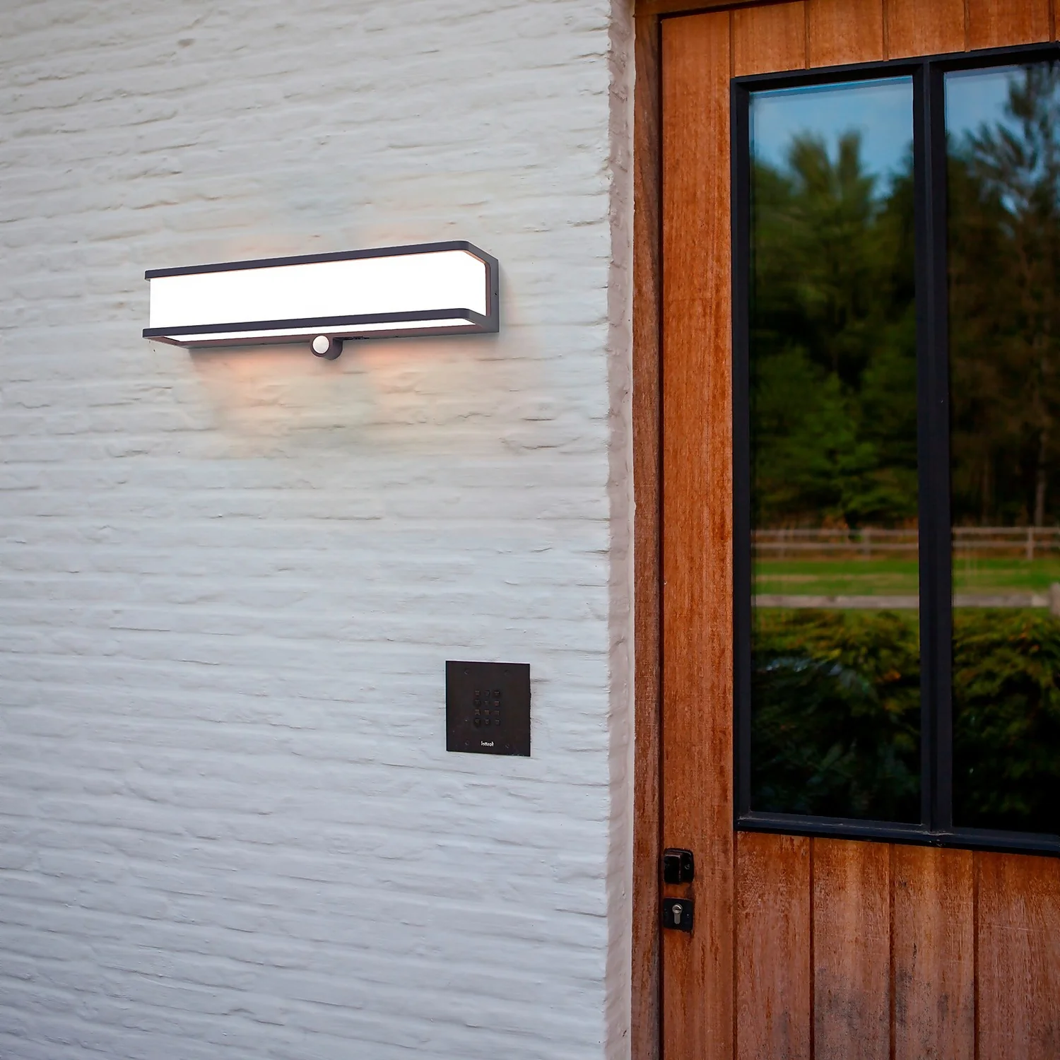 Lutec Doblo Solar Powered LED Wall Light - Anthracite Lutec Doblo Solar Powered LED Wall Light - Anthracite -Homebase Sales Store 13971737 8994993071473844