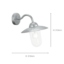 Eglo Milton Outdoor Wall Light - Stainless Steel 4 Eglo Milton Outdoor Wall Light - Stainless Steel -Homebase Sales Store 14222374 1155020562528244