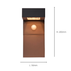 Eglo Baracconi Outdoor LED Sensor Solar Wall Light -Homebase Sales Store 14222391 1745020563280281