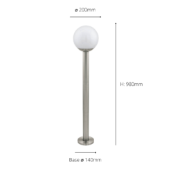 Eglo Nisia-Z Outdoor Smart Light -Homebase Sales Store 14222394 1115020562804559