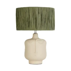 Face Table Lamp - Sage -Homebase Sales Store 14232791 1505020297778016