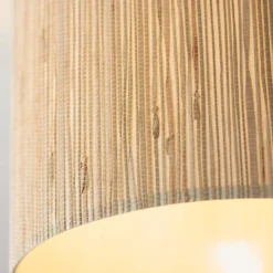 Caen Semi Flush Ceiling Light - Natural -Homebase Sales Store 14301796 1935038439164272