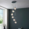 Clashmore Cluster Pendant Ceiling Light - Chrome Effect -Homebase Sales Store 14301803 2085038437738822