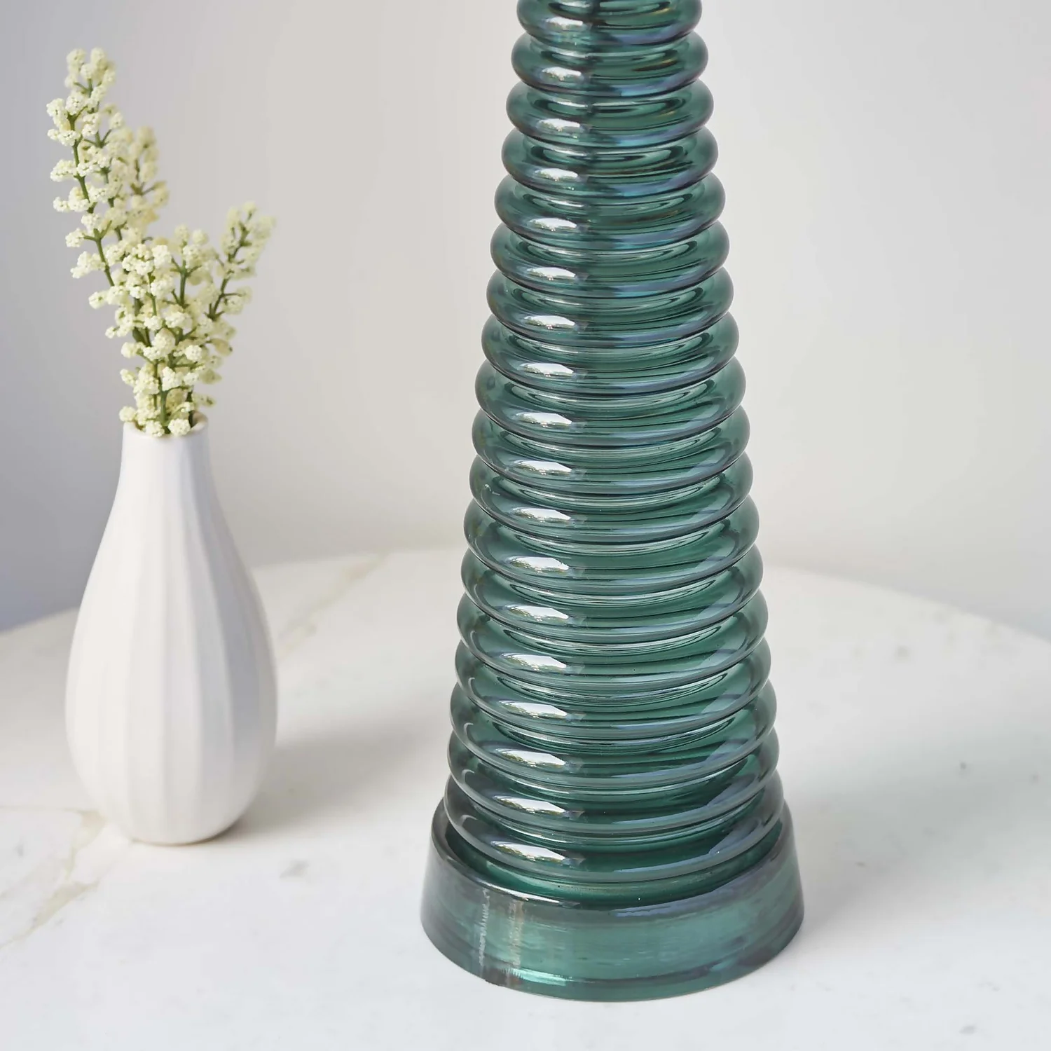 Fearn Table Lamp - Teal Fearn Table Lamp - Teal -Homebase Sales Store 14301809 2135038438110603