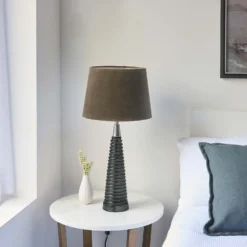 Fearn Table Lamp - Charcoal -Homebase Sales Store 14301810 2065038437876420