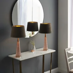 Fearn Table Lamp - Pink 5 Fearn Table Lamp - Pink -Homebase Sales Store 14301811 6655038438539456