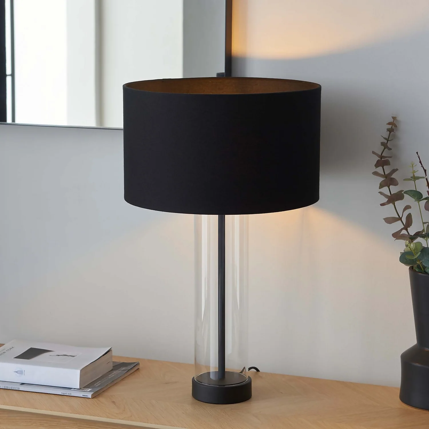 Gills Table Lamp - Black Gills Table Lamp - Black -Homebase Sales Store 14301814 3555038438274295