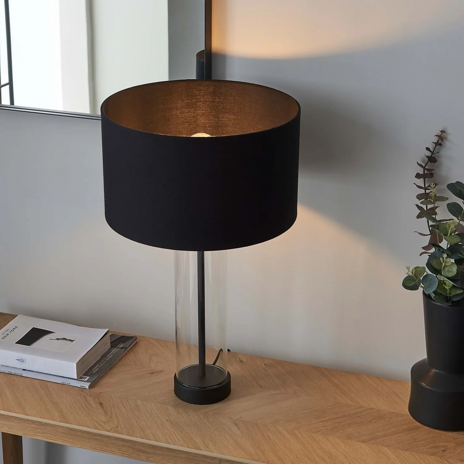 Gills Table Lamp - Black Gills Table Lamp - Black -Homebase Sales Store 14301814 4075038438465752