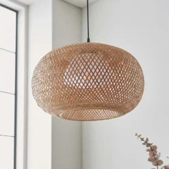 Laggan Globe Pendant Ceiling Light - Natural -Homebase Sales Store 14301815 1065038440025155
