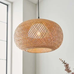 Laggan Globe Pendant Ceiling Light - Natural -Homebase Sales Store 14301815 1125038440108081