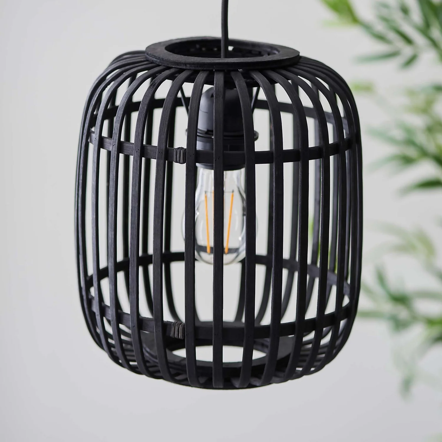 Saval Pendant Ceiling Light - Dark Bamboo Saval Pendant Ceiling Light - Dark Bamboo -Homebase Sales Store 14301823 2405038439628666