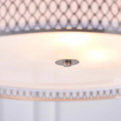 Orton Pendant Ceiling Light - Nickel Effect 7 Orton Pendant Ceiling Light - Nickel Effect -Homebase Sales Store 14301824 1125038438551075