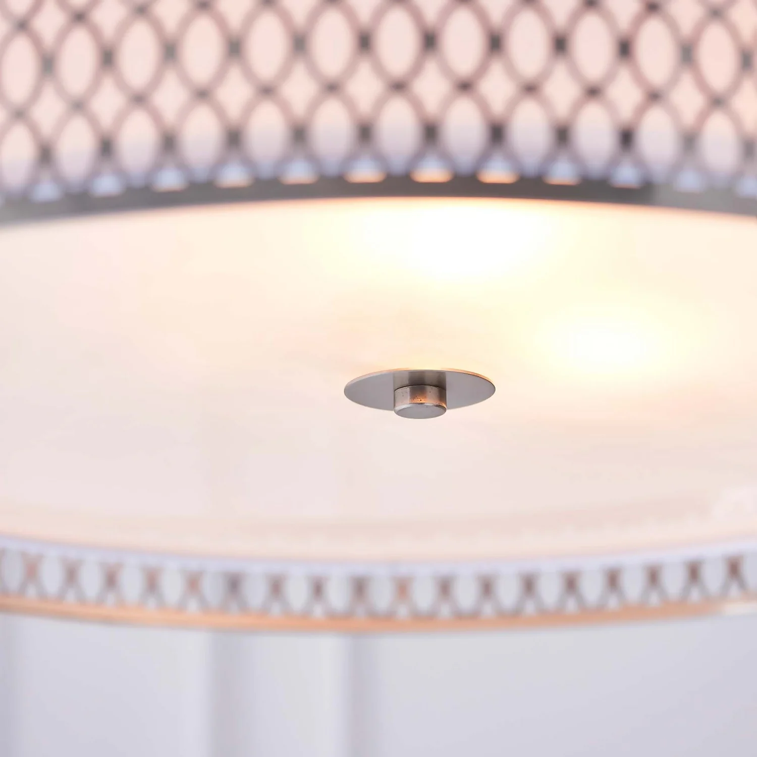 Orton Pendant Ceiling Light - Nickel Effect Orton Pendant Ceiling Light - Nickel Effect -Homebase Sales Store 14301824 1125038438551075