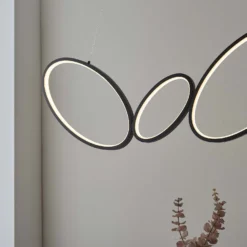 Torbeg Integrated LED Pendant Ceiling Light - Black -Homebase Sales Store 14301828 2645038438959000