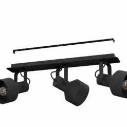 Eglo Casibare 3 Lamp Spotlight - Black -Homebase Sales Store 14302941 1465038223058255