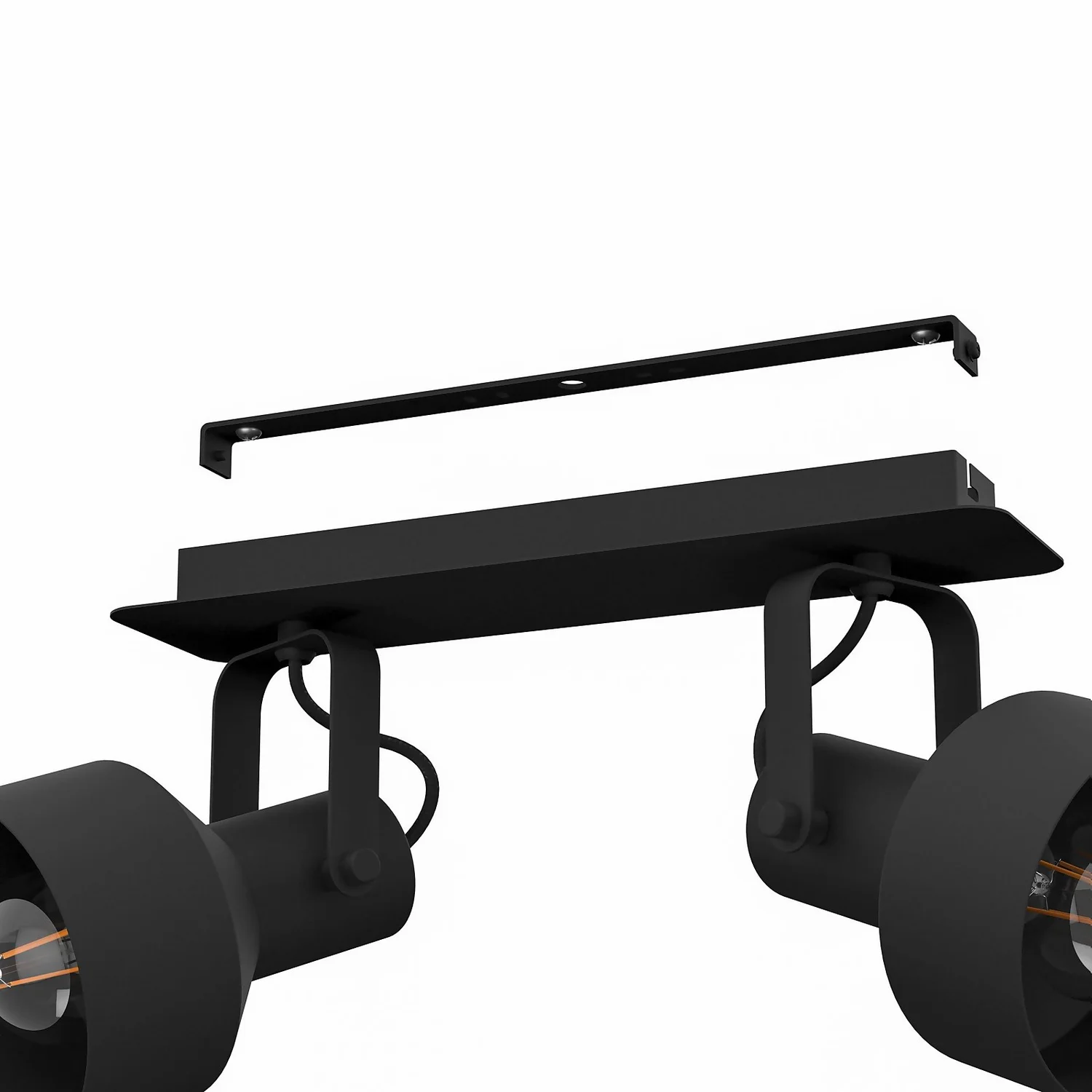 Eglo Casibare 2 Lamp Spotlight - Black Eglo Casibare 2 Lamp Spotlight - Black -Homebase Sales Store 14302946 1255038223047617